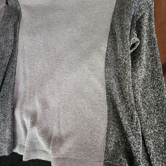 Glittering high-low light sweater - Picture 3 of 7